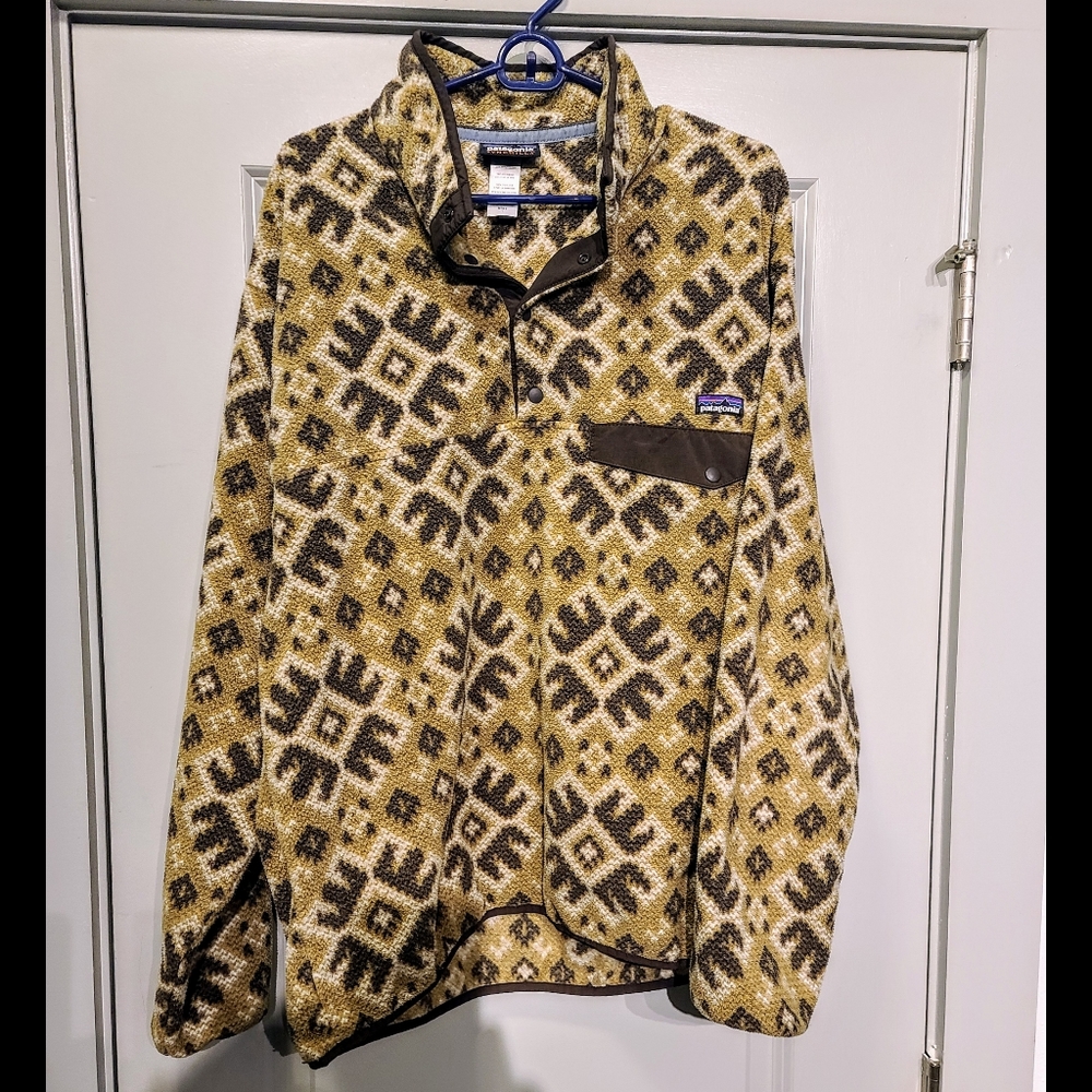 Patagonia Synchilla mens polar fleece. Size Large.